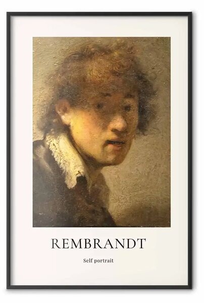 Poster: Rembrandt - Autoritratto di Rembrandt