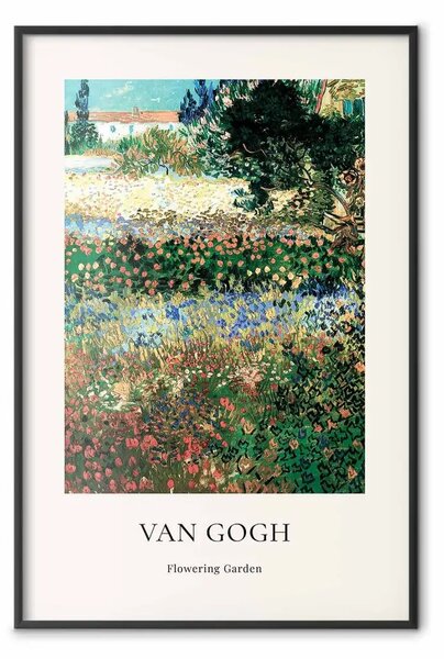 Poster: Vincent van Gogh - Giardino fiorito