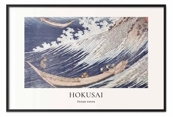 Poster: Hokusai Katsushika - Onde dell’Oceano