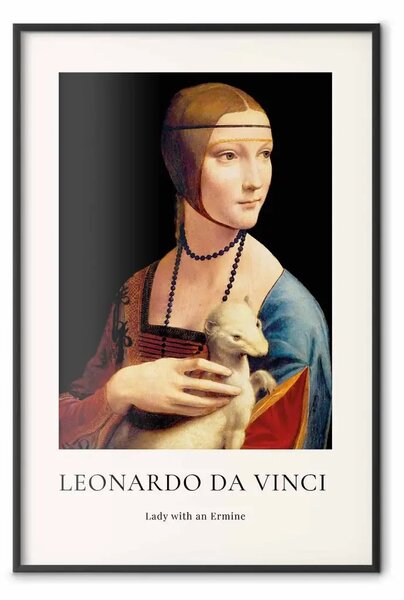 Poster: Leonardo da Vinci - Dama con l’ermellino