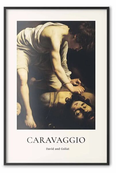 Poster: Caravaggio - Davide e Golia