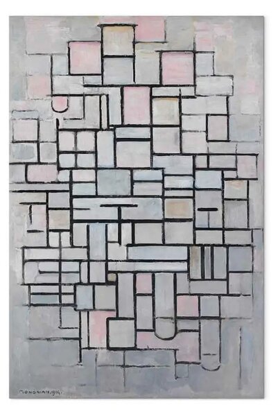 Riproduzione quadro Piet Mondrian - Composizione n. IV