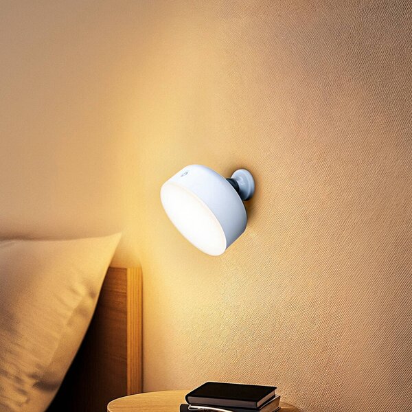 OSRAM Lampada con morsetto DECOR HELPER GADGET, dimmerabile, Bianco / Opale, Camera da letto, Plastica, Moderno, Lampada con morsetto