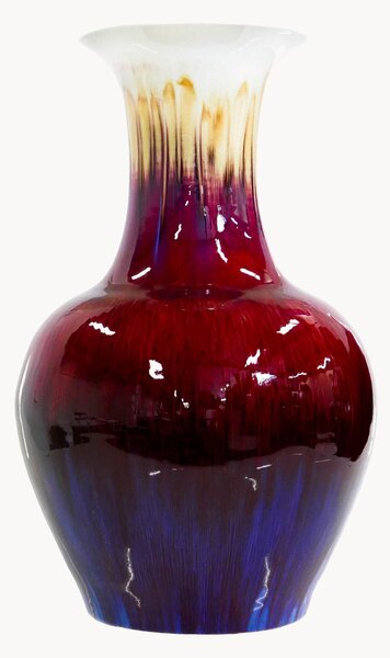 Vaso in porcellana Crazy, alt. 68 cm