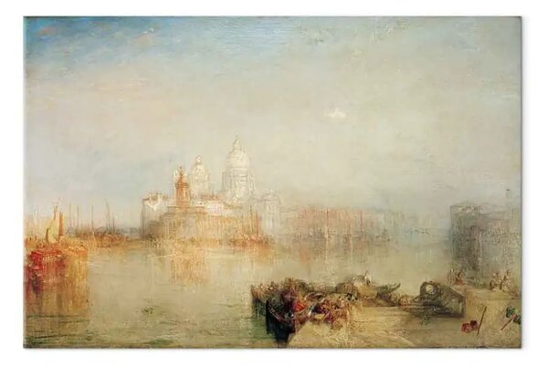 Quadro famoso William Turner - Dogana e Madonna della Salute, Venezia