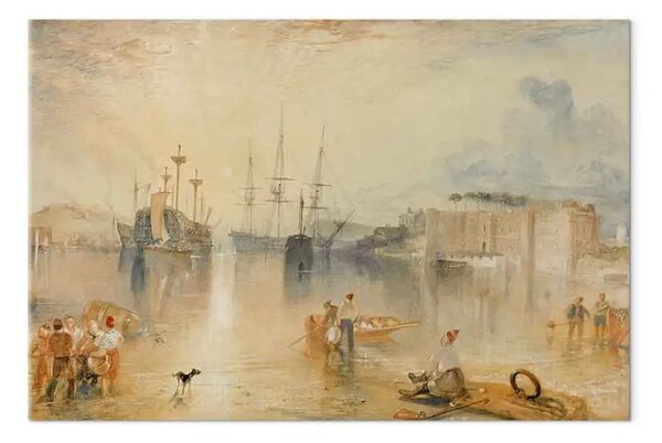 Riproduzione quadro William Turner - Castello di Upnor