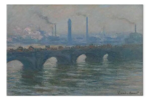 Riproduzione Claude Monet - Ponte di Waterloo