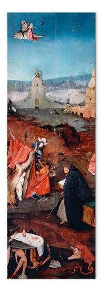 Riproduzione quadro Hieronymus Bosch - Sant'Antonio in riflessione