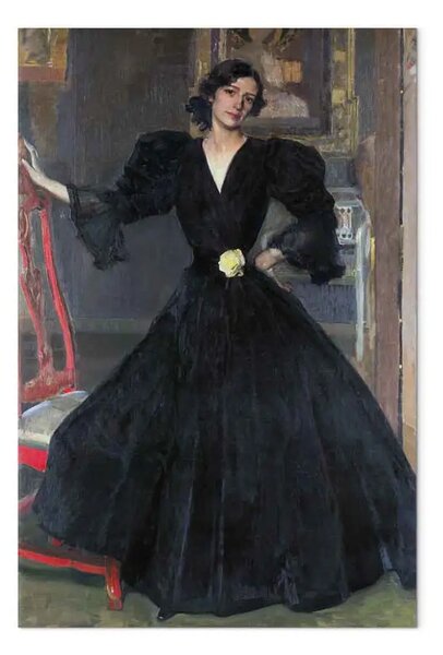 Riproduzione quadro Joaquín Sorolla y Bastida - La signora Sorolla