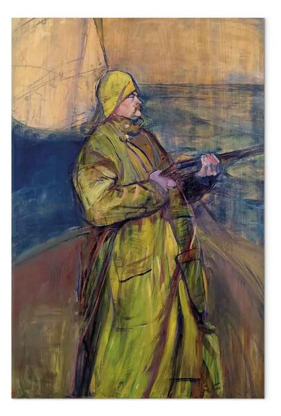 Riproduzione quadro Henri de Toulouse-Lautrec - Ritratto di Monsieur Maurice Joyant