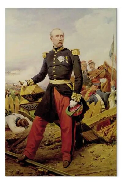 Riproduzione Horace Vernet - Conte Maurice de MacMahon
