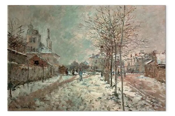 Riproduzione quadro Claude Monet - Boulevard de Pontoise ad Argenteuil
