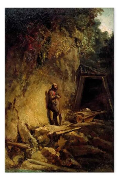 Riproduzione Carl Spitzweg - Il minatore