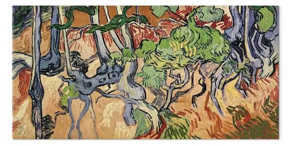 Quadro famoso Vincent Van Gogh - Tree-roots