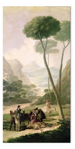 Riproduzione quadro Francisco Goya - La caduta o l'incidente
