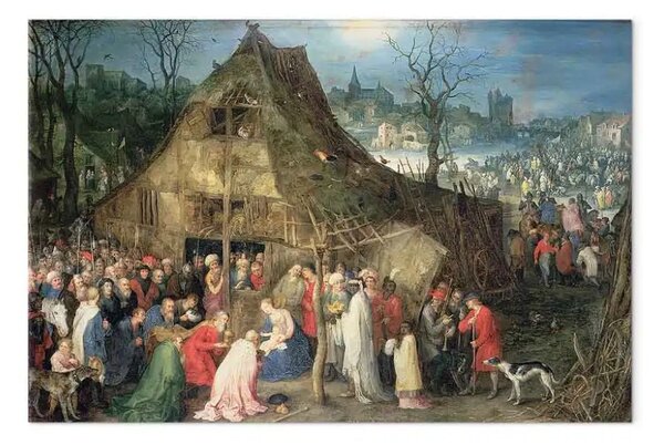 Riproduzione Jan Brueghel the Elder - Adorazione dei Magi
