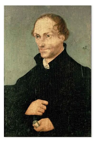 Riproduzione Lucas Cranach the Elder - Ritratto di Filippo Melantone