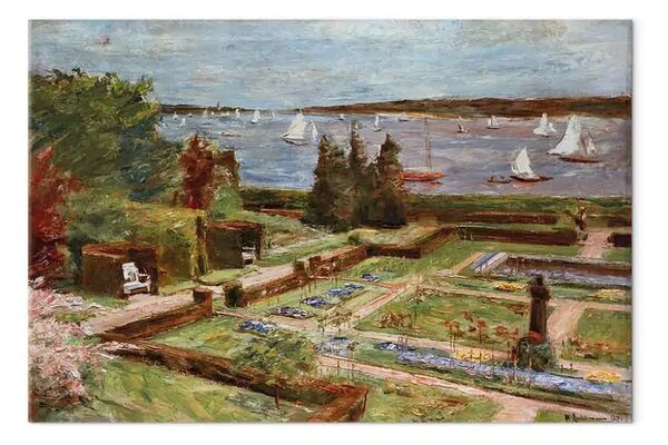 Riproduzione quadro Max Liebermann - Giardino Wannsee della famiglia Arnhold