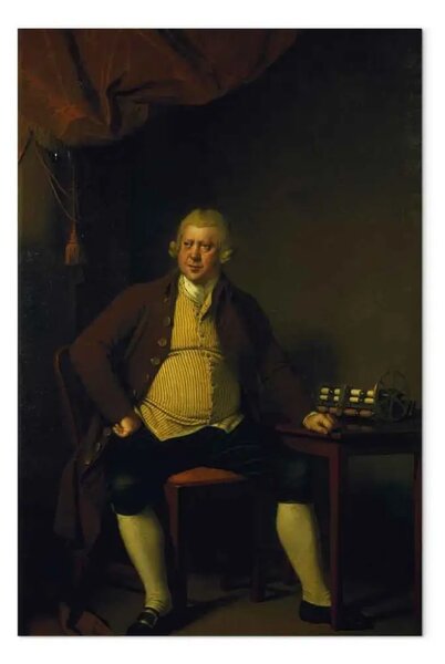 Riproduzione Joseph Wright of Derby - Sir Richard Arkwright