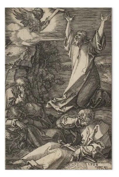 Quadro famoso Albrecht Dürer - Cristo sul Monte degli Ulivi