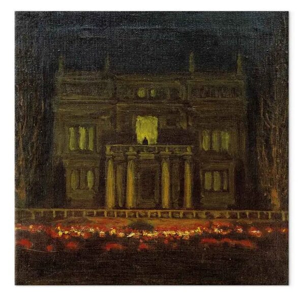 Quadro famoso Franz von Stuck - Fiaccolata