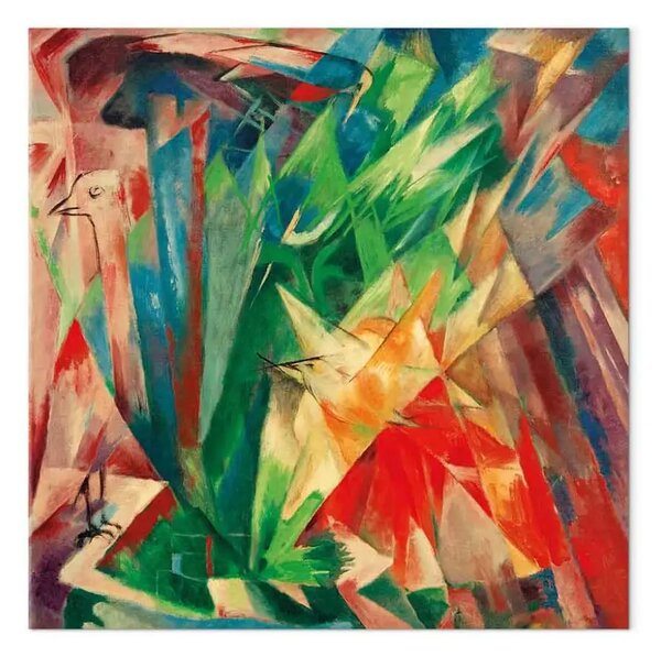 Quadro famoso Franz Marc - Uccelli