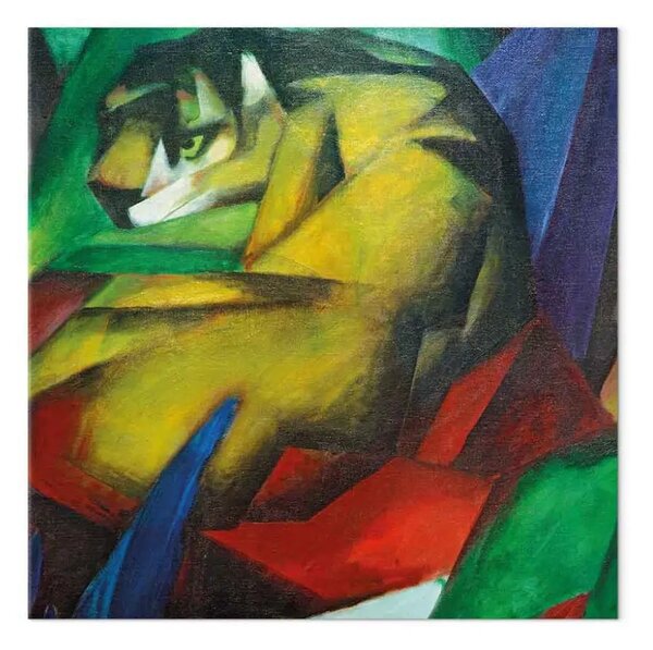 Riproduzione quadro Franz Marc - La tigre
