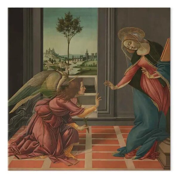 Riproduzione Sandro Botticelli - Annunciazione