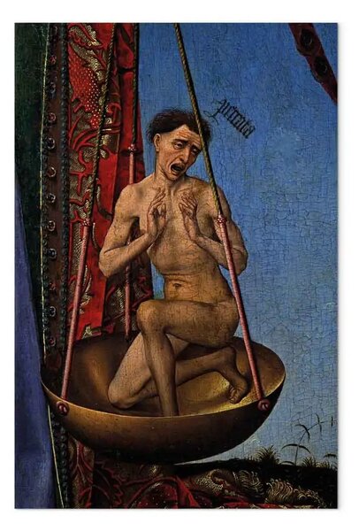 Riproduzione Rogier van der Weyden - Il Giudizio Universale