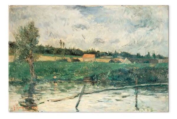 Riproduzione quadro Paul Gauguin - Paesaggio in Bretagna