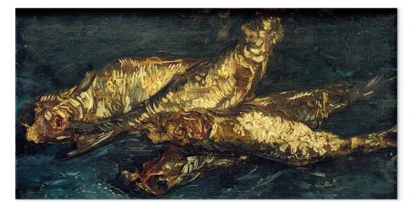 Quadro famoso Vincent Van Gogh - Natura morta con bloater