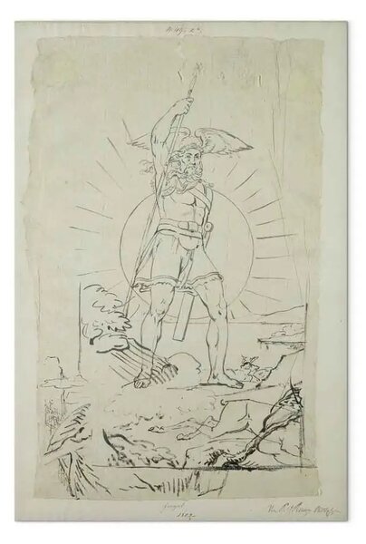 Riproduzione quadro Philipp Otto Runge - Fingal