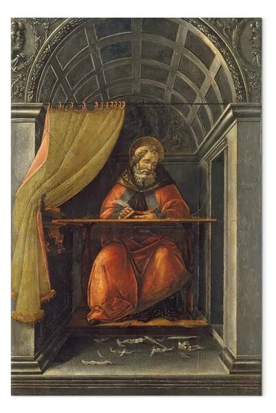 Riproduzione Sandro Botticelli - Sant'Agostino in cella