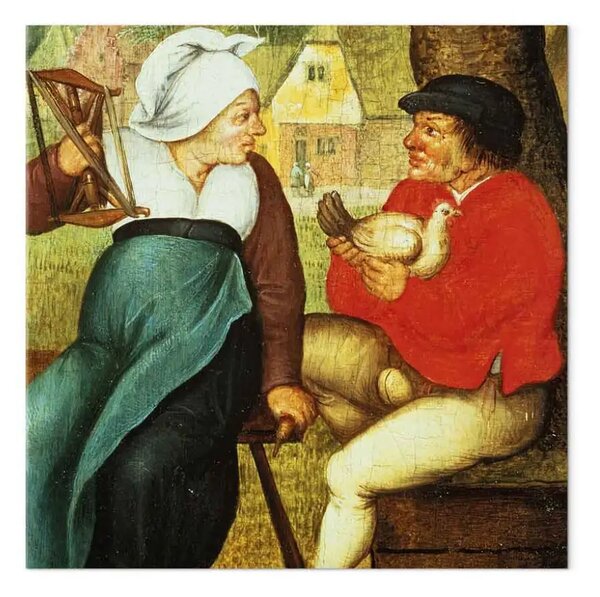 Riproduzione quadro Pieter Brueghel the Younger - Un proverbio fiammingo
