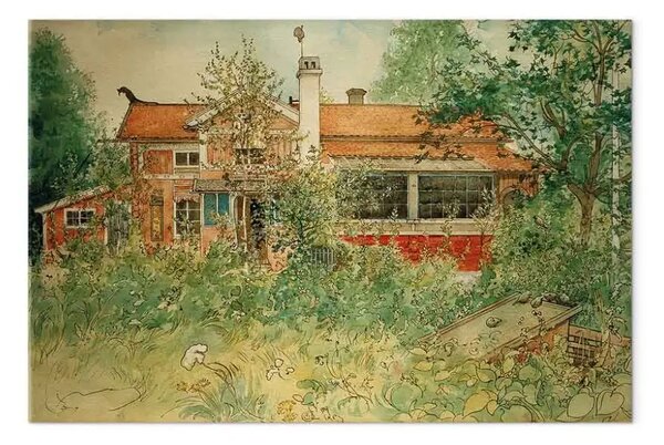 Riproduzione quadro Carl Larsson - La cabina