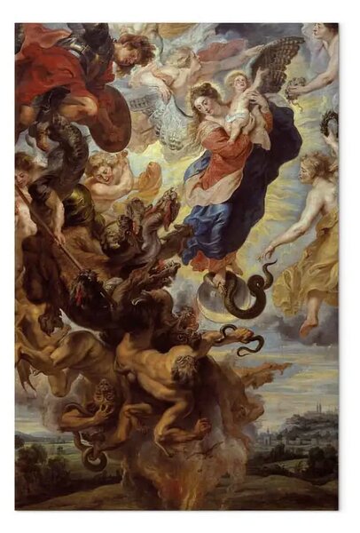 Riproduzione Peter Paul Rubens - La donna apocalittica