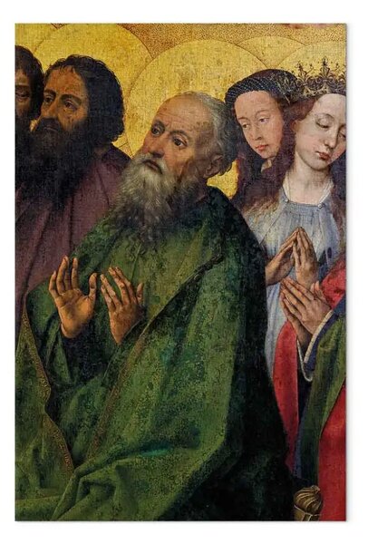 Quadro famoso Rogier van der Weyden - Il Giudizio Universale