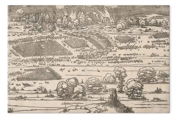 Riproduzione quadro Albrecht Dürer - L'assedio di una cittadella II