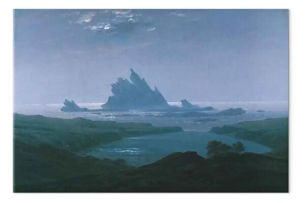 Riproduzione quadro Caspar David Friedrich - Scogliera sulla spiaggia