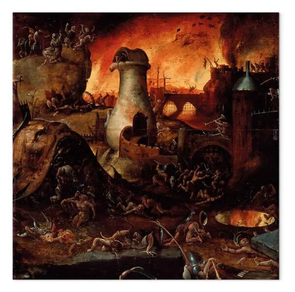 Riproduzione Hieronymus Bosch - Inferno