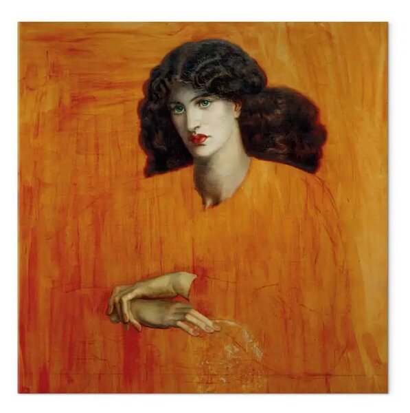 Riproduzione Dante Gabriel Rossetti - La Donna della Finestra
