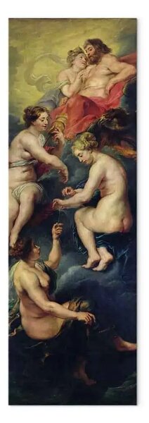 Quadro famoso Peter Paul Rubens - Il ciclo dei Medici: i tre destini che predicono il futuro di Maria de' Medici