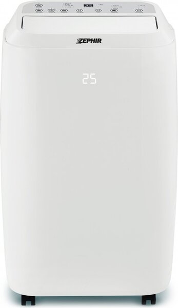 Zephir Condizionatore Portatile 12000 BTU Climatizzatore Classe A Funzione Deumidificatore 3 Velocit colore Bianco - ZPO12000H