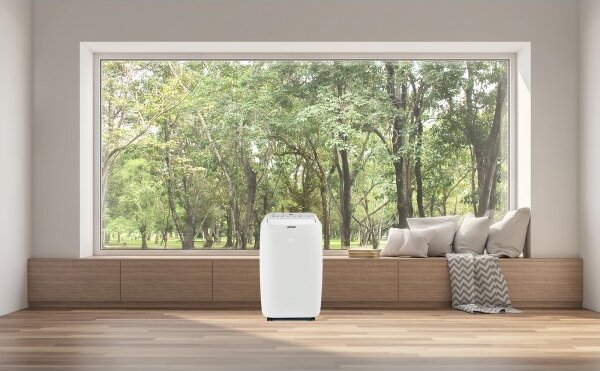 Zephir Condizionatore Portatile 12000 BTU Climatizzatore Classe A Funzione Deumidificatore 3 Velocit colore Bianco - ZPO12000H