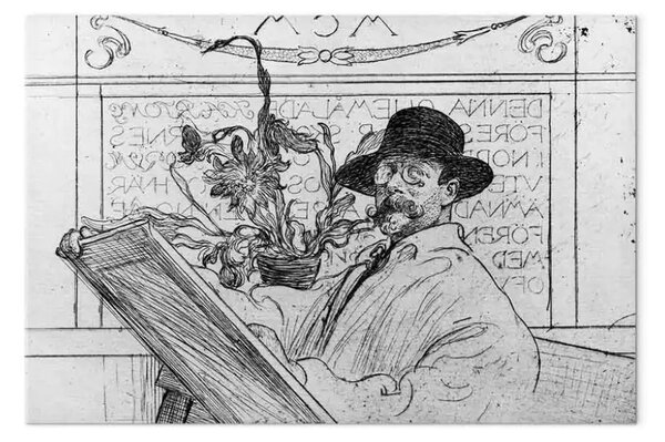 Quadro famoso Carl Larsson - 1908
