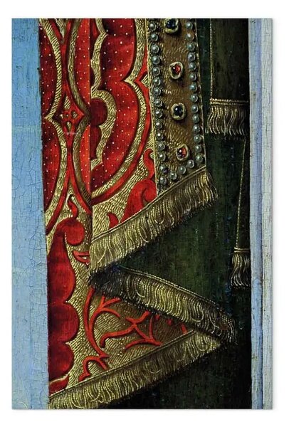 Quadro famoso Rogier van der Weyden - Arcangelo Michele che pesa le anime