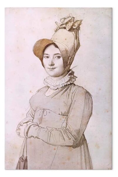 Riproduzione quadro Jean-Auguste-Dominique Ingres - Madeleine Chapelle
