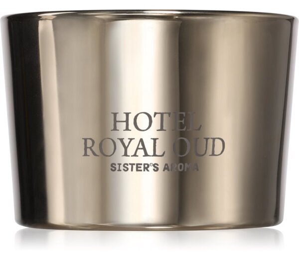Sister's Aroma Hotel Royal Oud candela profumata 150 g