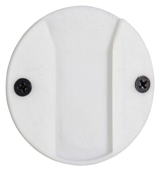 Lampada da parete LED bianca in vetro con ricarica USB ø 15,5 cm Earl – Reality