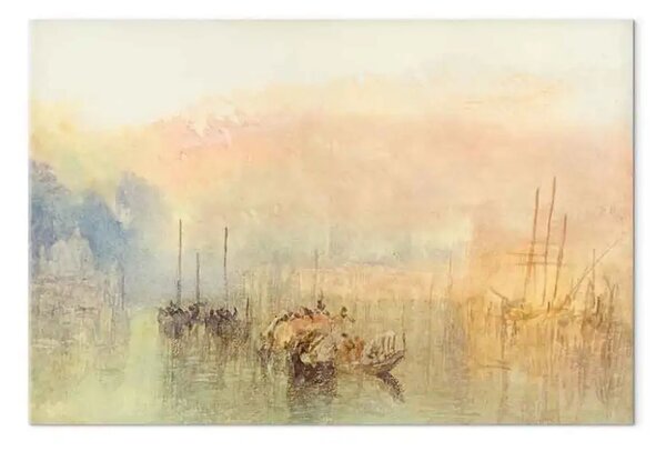 Riproduzione William Turner - Venice, Entrance to the Grand Canal